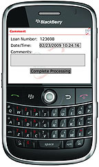 BlackBerry Custom App